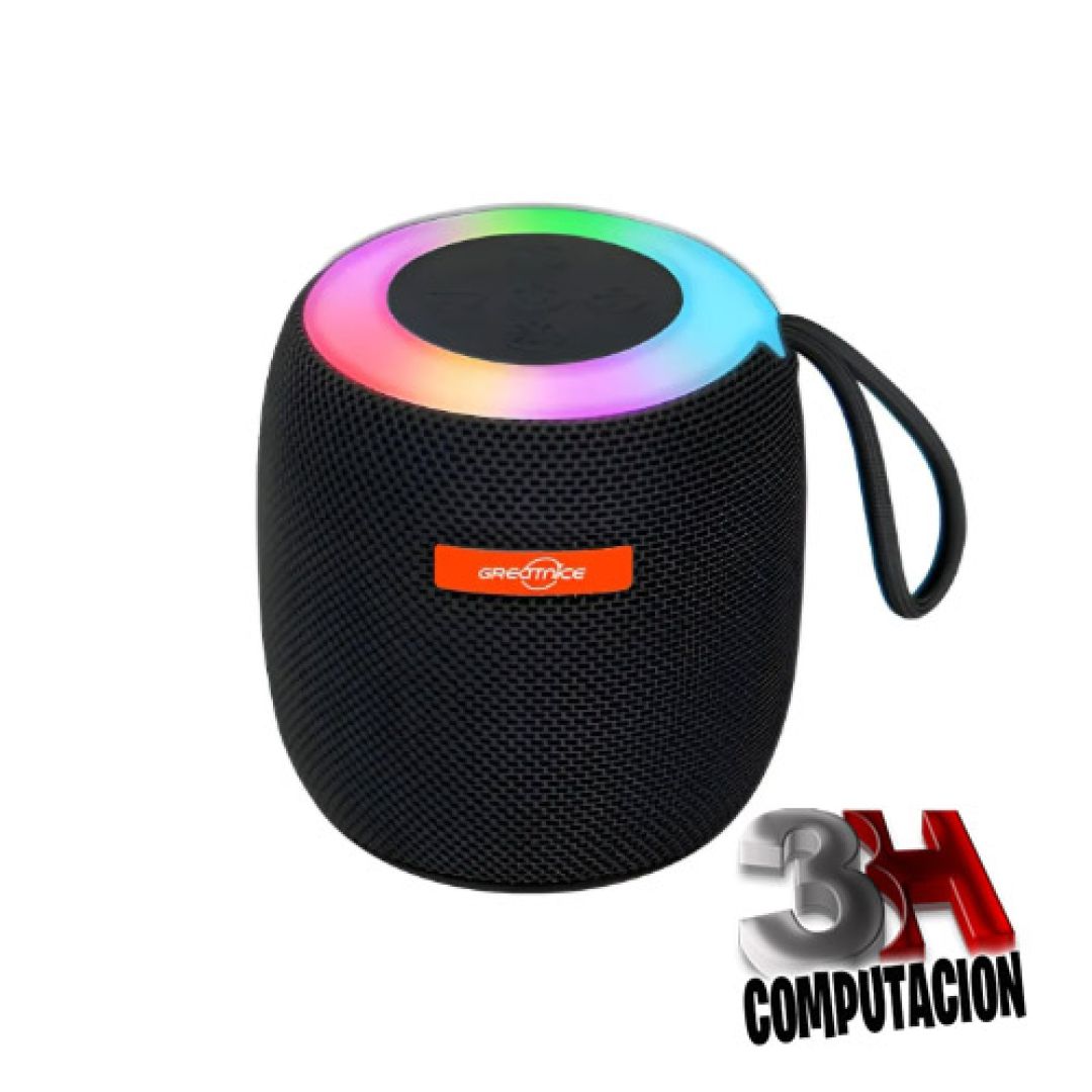 Parlante Greatnice Gts- 1468 Portátil Con Bluetooth Color Negro